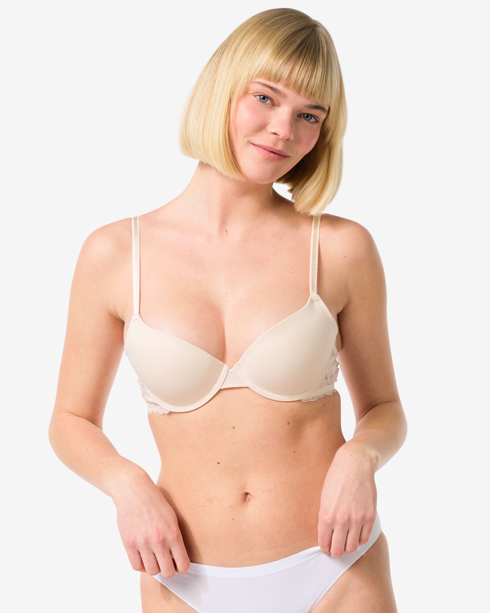 soutien-gorge push-up pr&eacute;form&eacute; avec armatures rose p&acirc;le - 21880200LIGHTPINK - HEMA