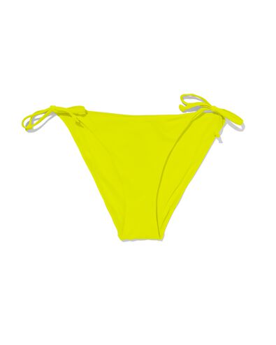 bas de bikini femme noeud citron vert L - 22351109 - HEMA