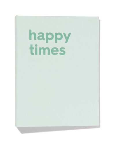 fotoboek insteeketui 13x17 linnen groen - 14650231 - HEMA