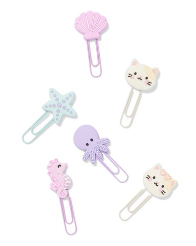 trombones pvc plage - 6 pi&egrave;ces - 14800550 - HEMA