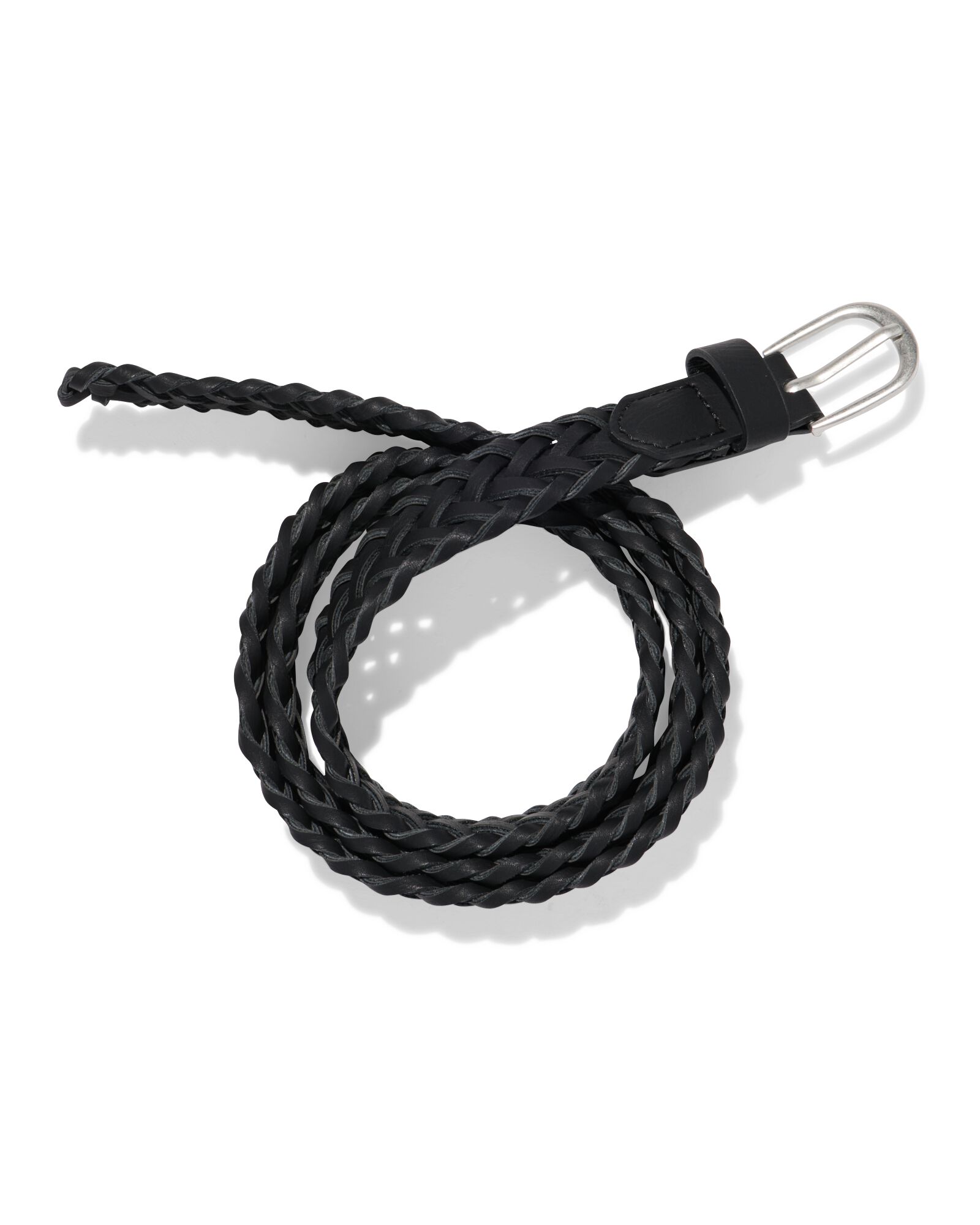 Dameng&uuml;rtel geflochten schwarz schwarz - 16350205BLACK - HEMA