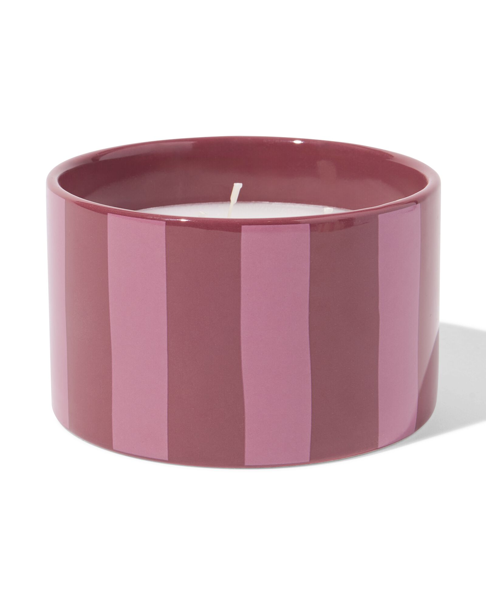 bougie parfum&eacute;e ⌀11x7cm c&eacute;ramique lavande-rose - 13504097 - HEMA