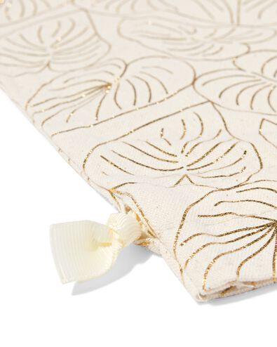 sac cadeau en tissu M feuilles - 14793329 - HEMA