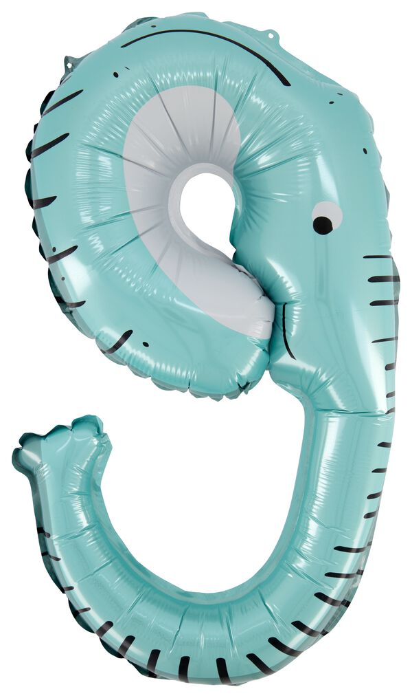 3D-Folienballon, Höhe: 40 cm, Elefant - 14200619 - HEMA