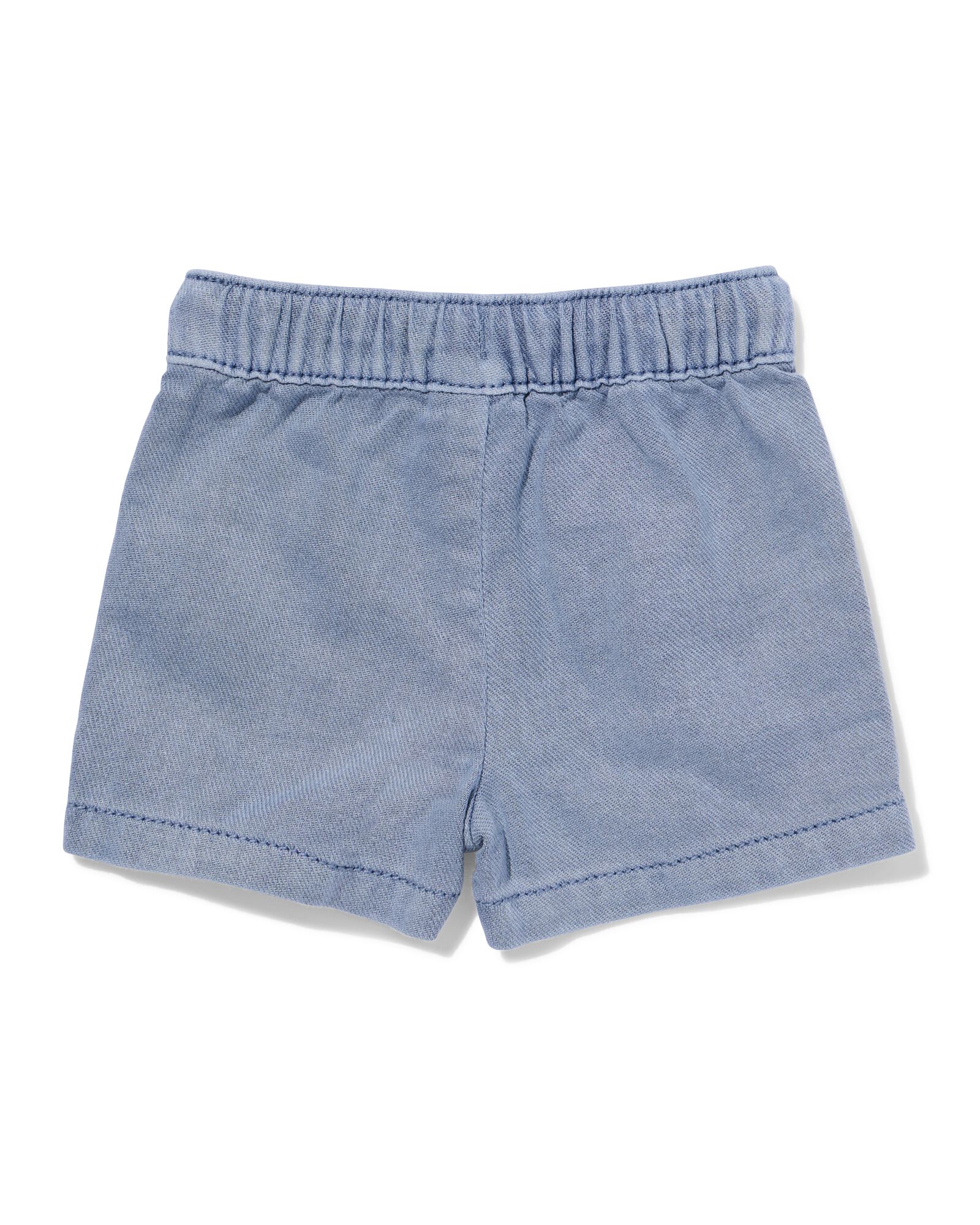 babyshort comfy fit blauw blauw - 33187770BLUE - HEMA