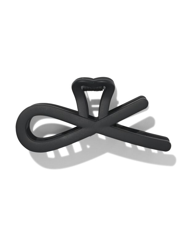 Haarspange 11 cm, Schleife, mattschwarz - 11800227 - HEMA