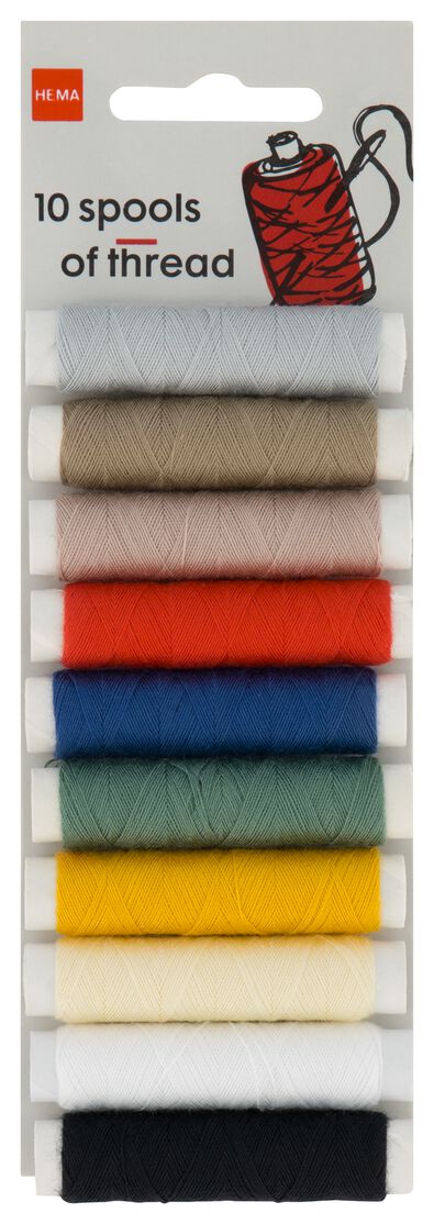 naaigaren klosjes - 10 stuks - 1422050 - HEMA