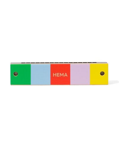 harmonica en bois 3 x 13 x 2,4 - 15100515 - HEMA