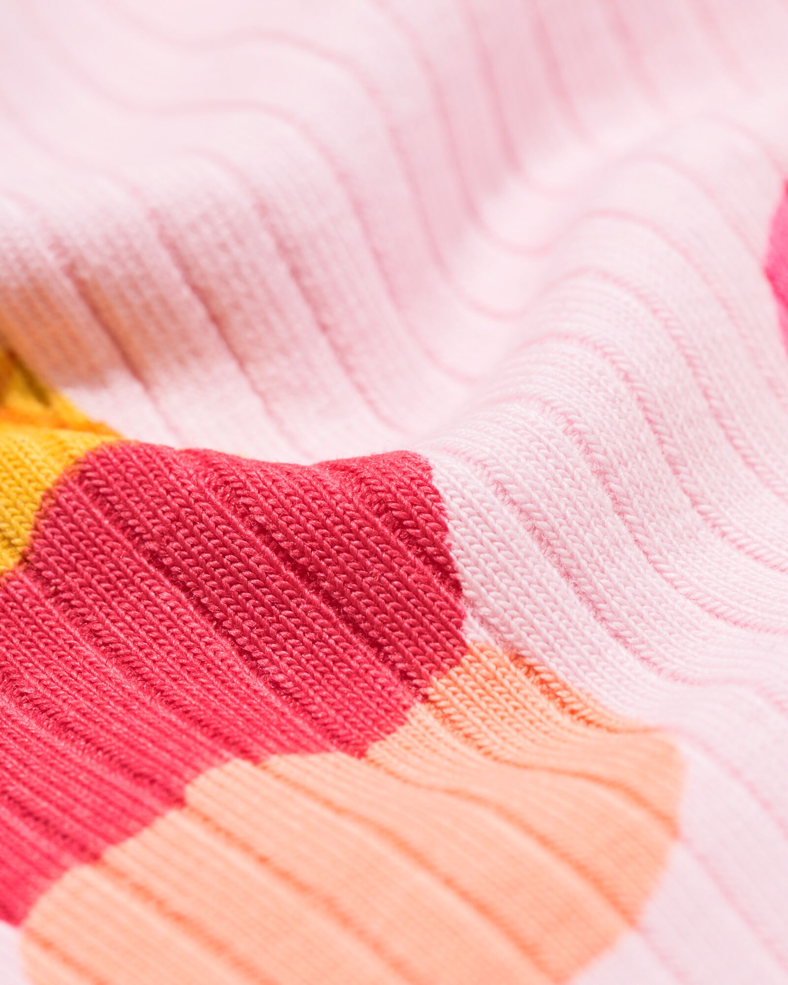 Kinder-T-Shirt, gerippt, Eist&uuml;ten rosa - 30816500PINK - HEMA