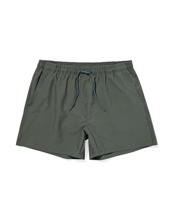 Herrenbadehose Pieter, Seersucker dunkelgr&uuml;n dunkelgr&uuml;n - 22100190DARKGREEN - HEMA