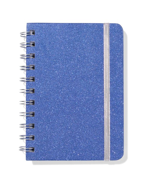 carnet A6 lign&eacute; paillettes - 14100363 - HEMA