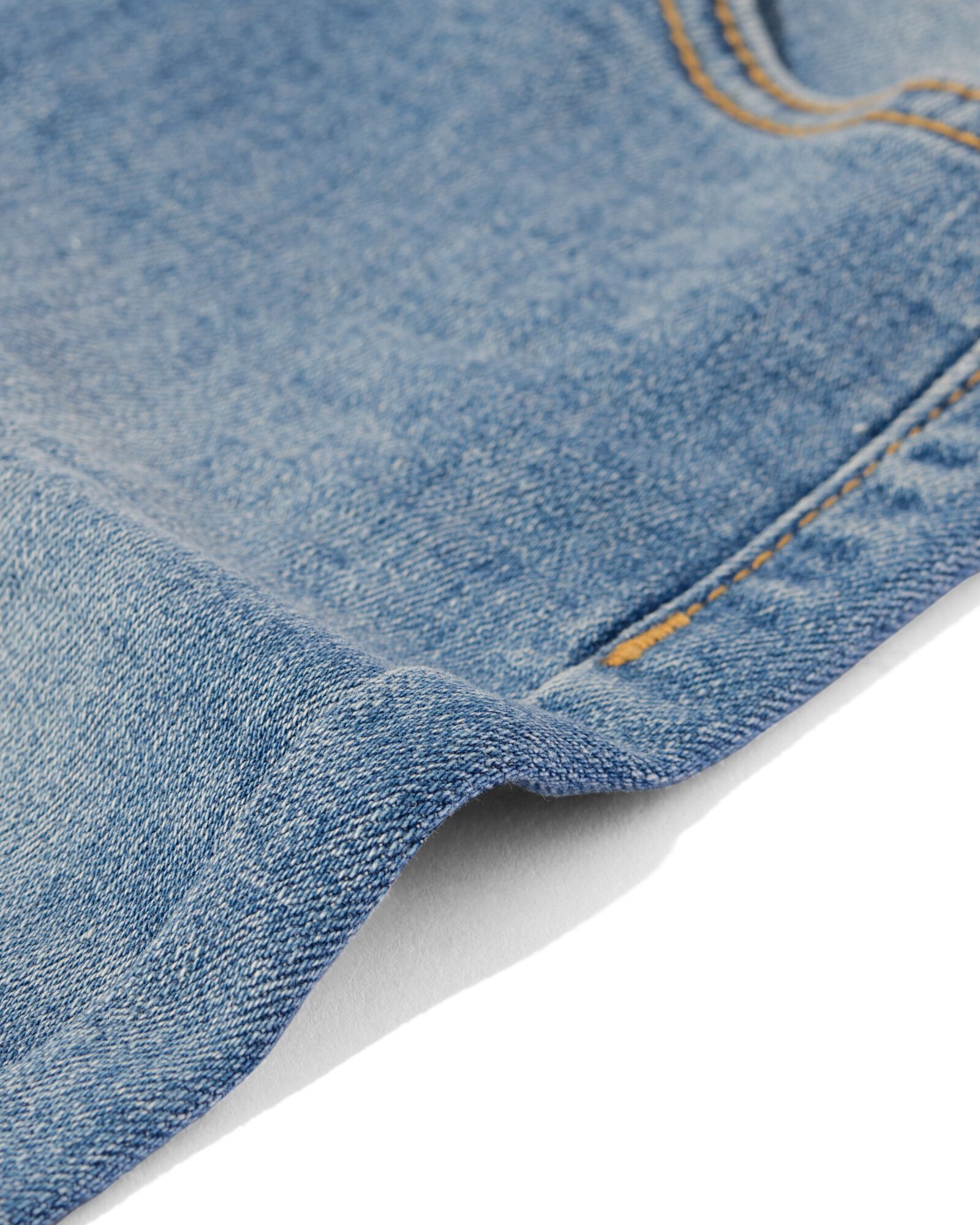 kinderjeans skinny fit middenblauw middenblauw - 30822939MIDBLUE - HEMA