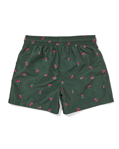 maillot de bain enfant cerises vert fonc&eacute; vert fonc&eacute; - 22260620DARKGREEN - HEMA