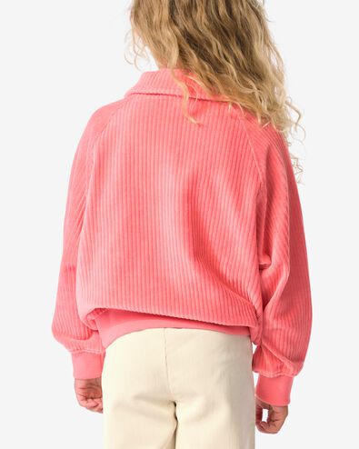 kindertrui corduroy roze - 30834601PINK - HEMA