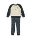pyjama enfant Miffy polaire/coton blanc cassé 122/128 - 23090484 - HEMA