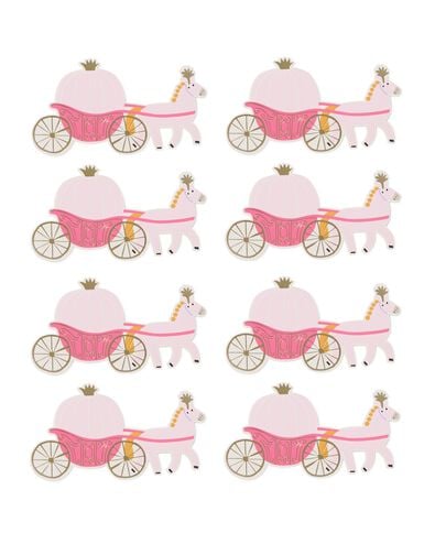 Einladungskarten Prinzessin &ndash; 8 St&uuml;ck - 14250392 - HEMA