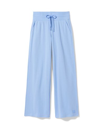 short sweat femme coupe ample bleu clair bleu clair - 36000595LIGHTBLUE - HEMA