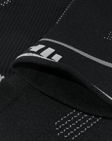 compressiekousen voor volwassenen zwart zwart - 4100850BLACK - HEMA