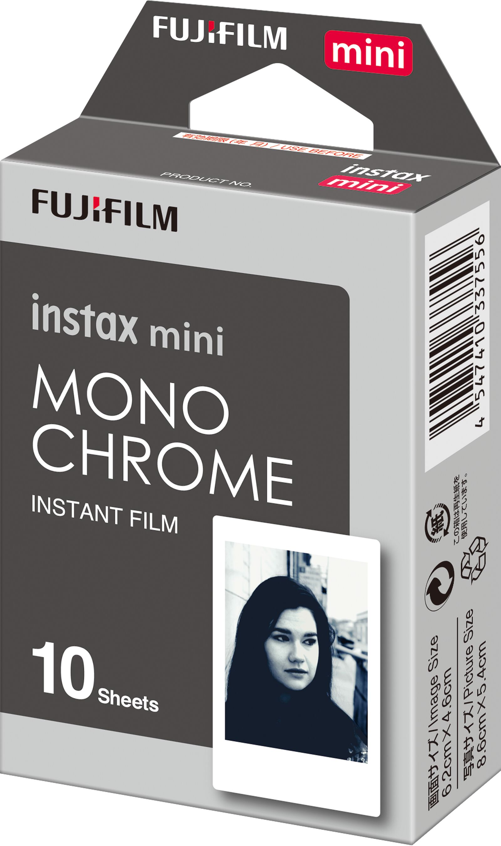 INSTAX mini fotopapier monochrome 10-pak - 60300393 - HEMA