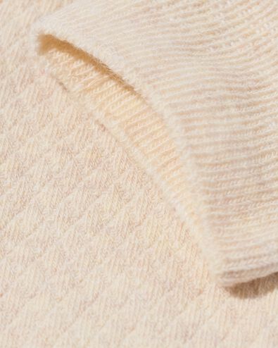 heren sokken met katoen textuur beige beige - 4152635BEIGE - HEMA