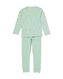 pyjama enfant avec fleurs côte coton/stretch - 23021585 - HEMA