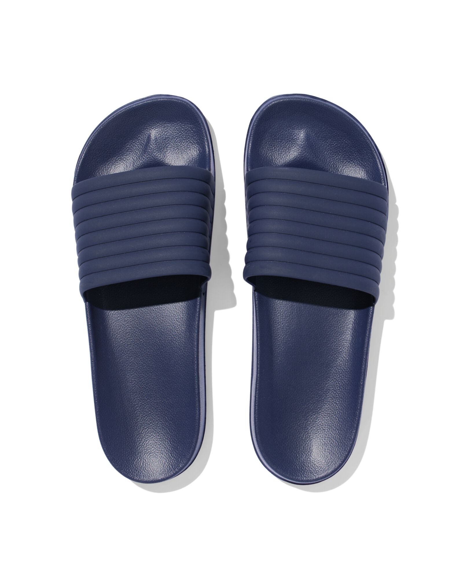 Herren-Badeslipper blau blau - 22110080BLUE - HEMA
