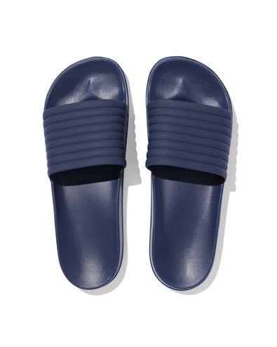 Herren-Badeslipper blau blau - 22110080BLUE - HEMA