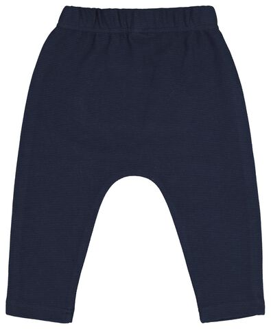 pantalon sweat bébé bleu foncé - 1000020197 - HEMA