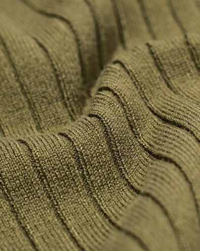 Damentop Frida, gerippt gr&uuml;n - 36303450GREEN - HEMA