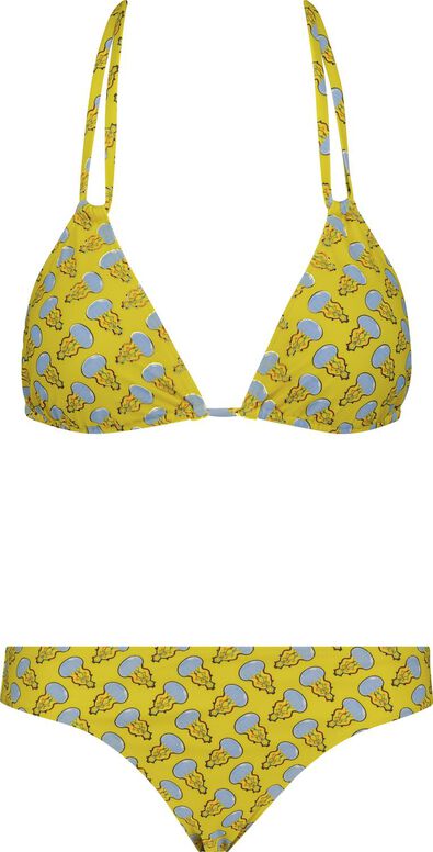 haut de bikini triangle rembourré femme - Studio Job jaune - 1000018462 - HEMA