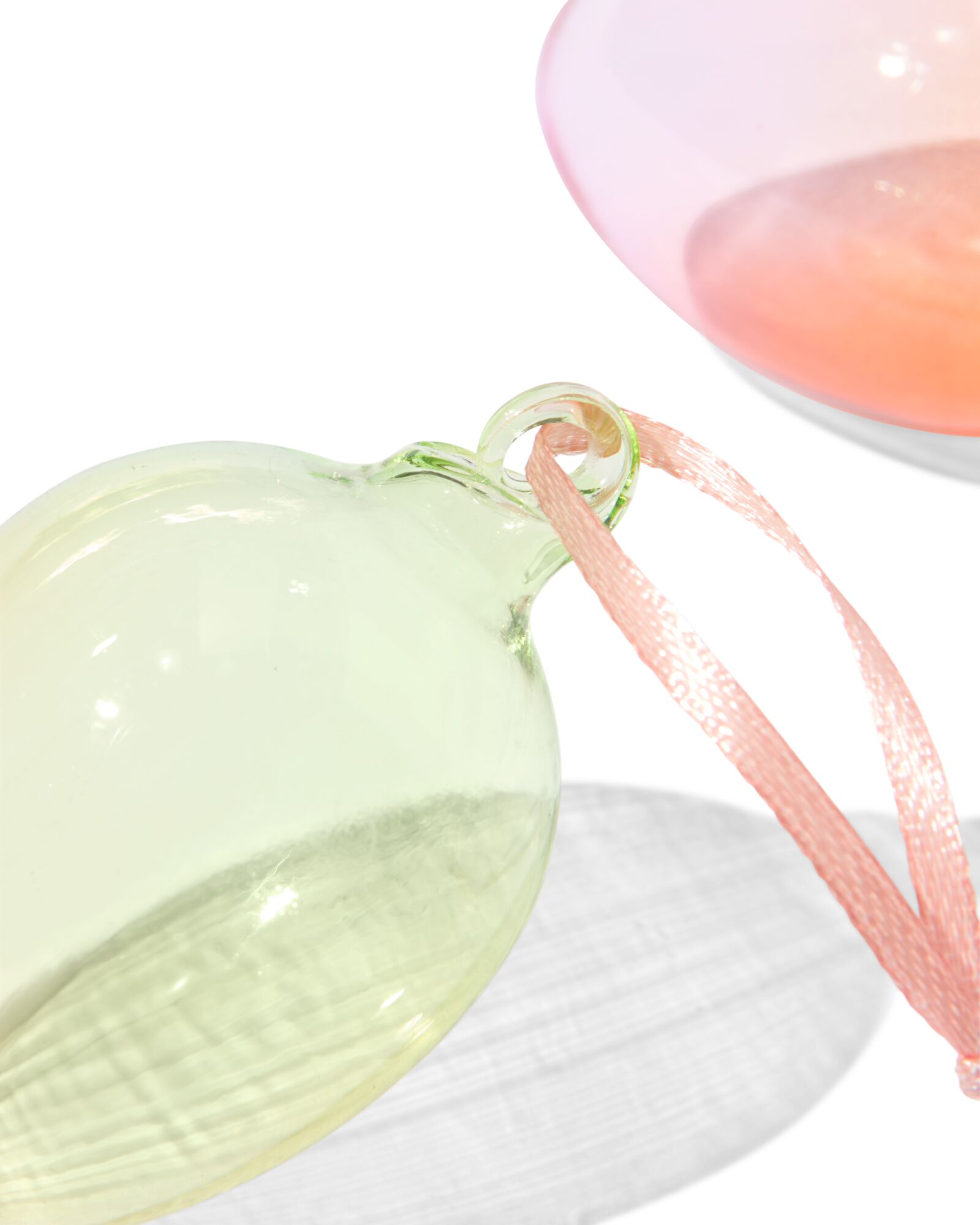 d&eacute;corations &agrave; suspendre de P&acirc;ques verre d&eacute;grad&eacute; - 6 pi&egrave;ces - 25800069 - HEMA