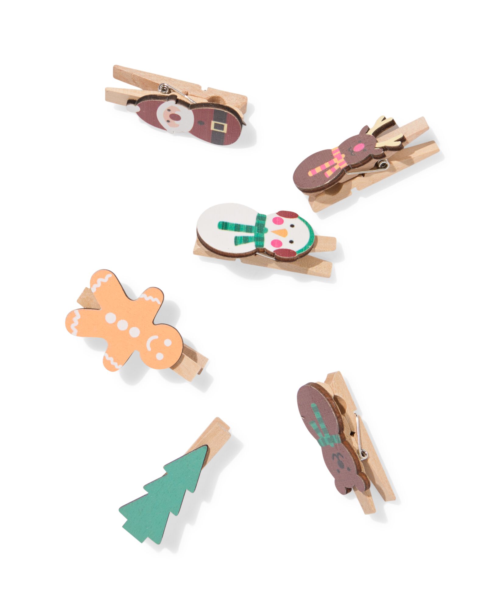 pinces à linge Noël - 25300082 - HEMA