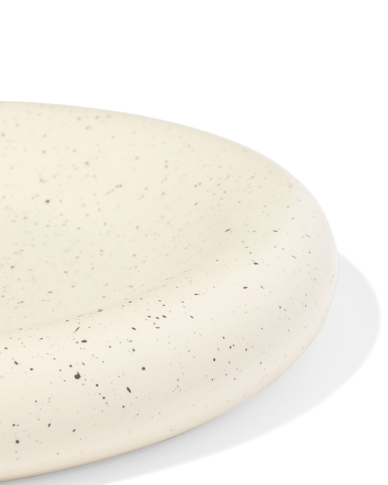 Dessous de verre pour bougie ⌀20 cm en c&eacute;ramique blanc - 13325060 - HEMA