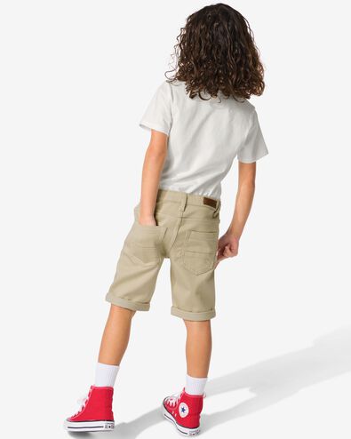 Kinder-Shorts, Jogdenim hellgrün 122/128 - 30780381 - HEMA