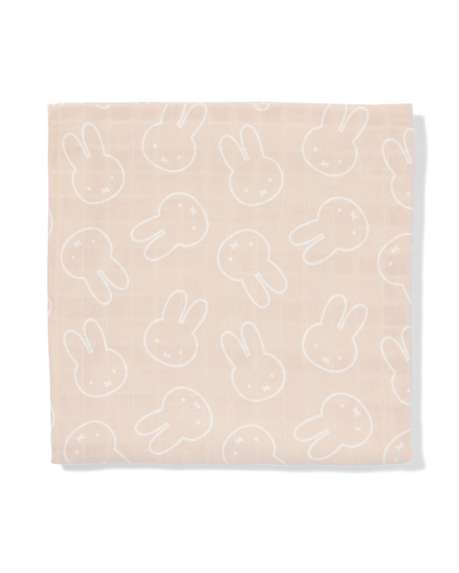 nijntje hydrofieldoek 110x110cm XL - 33306260 - HEMA