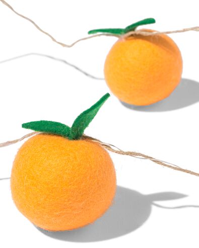 guirlande lumineuse 6 m avec 6 oranges pour une utilisation int&eacute;rieure et ext&eacute;rieure - 41822203 - HEMA