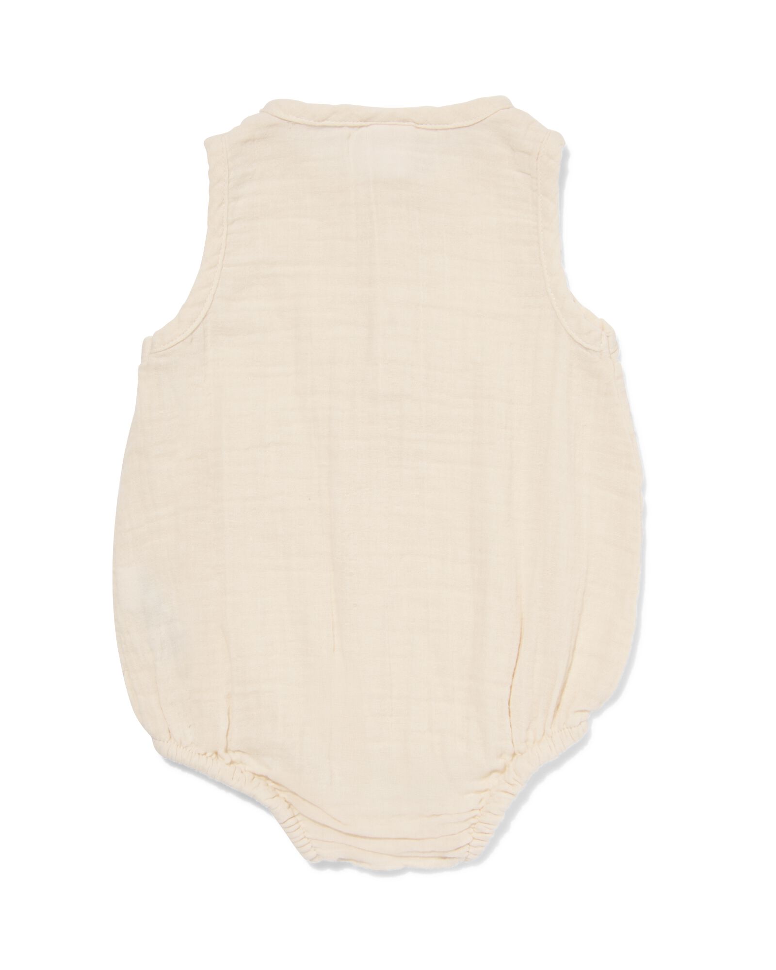 newborn body mousseline ecru ecru - 33452420ECRU - HEMA