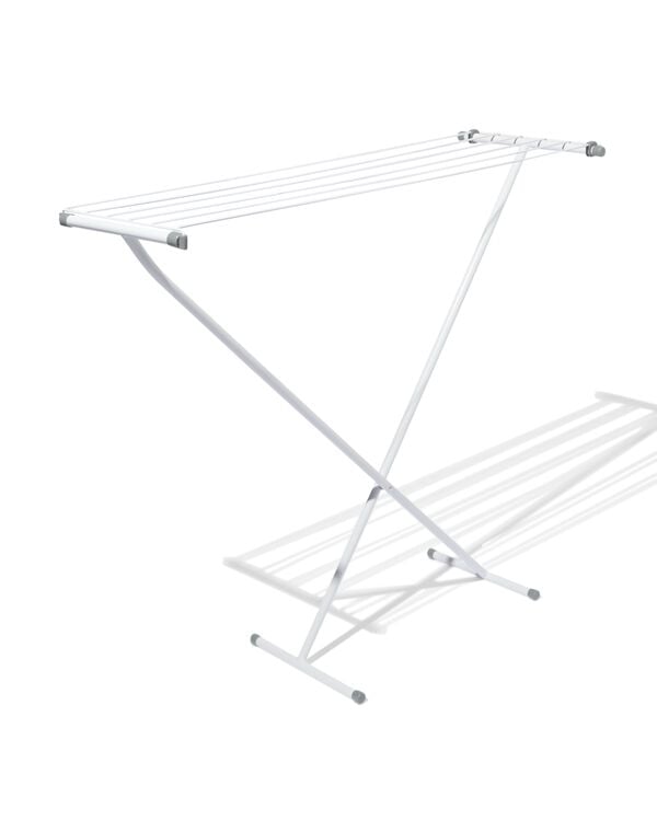 droogrek 111x32cm smal metaal wit - 20500226 - HEMA