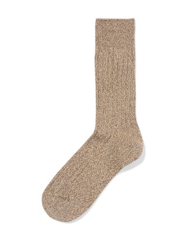 Herrensocken, gerippt beige beige - 4170415BEIGE - HEMA