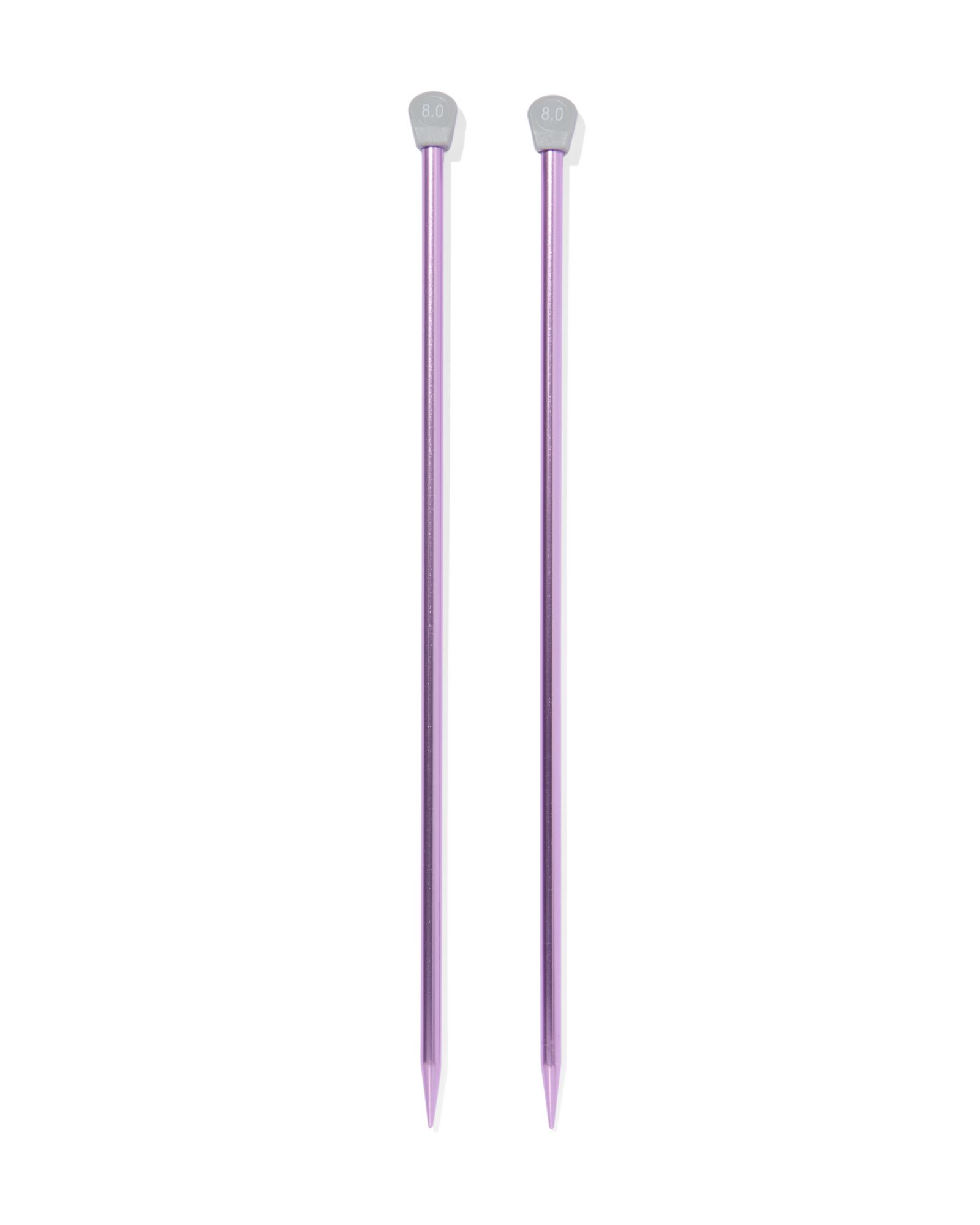 breinaalden 8mm - 2 stuks - 60760061 - HEMA