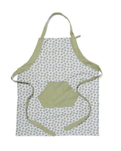 K&uuml;chensch&uuml;rze, Punkte, Baumwoll-Chambray - 5400142 - HEMA