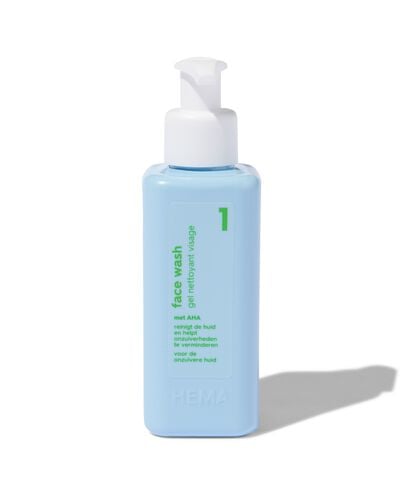 Nettoyant pour le visage avec AHA pour les peaux &agrave; imperfections 145 ml - 17870103 - HEMA