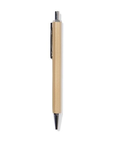 Kugelschreiber Gold, Schreibfarbe Blau - 14400606 - HEMA