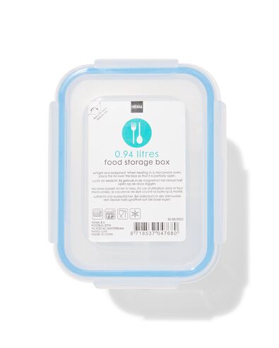 clipdoos 0.94L 13x10x11.5 - 80880005 - HEMA