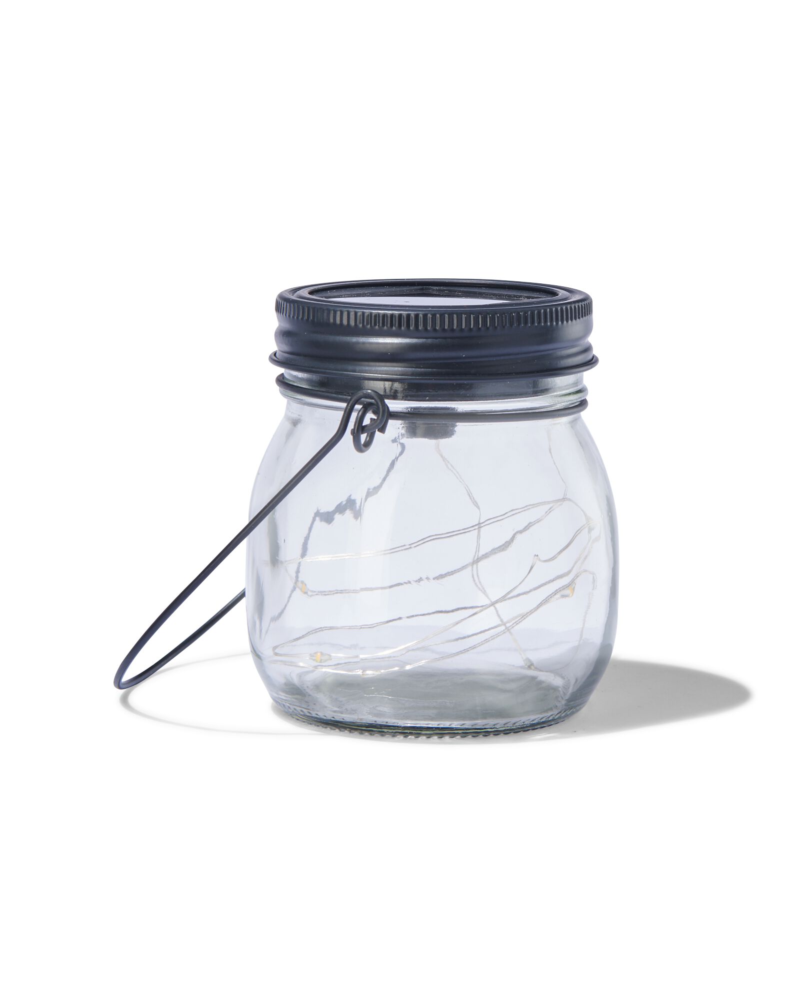 mason jar solar lampjes - 2 stuks - 41810406 - HEMA