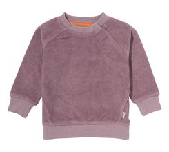 Baby-Sweatshirt, Frottee violett violett - 1000028654 - HEMA