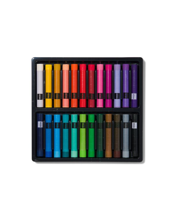 24er-Pack &Ouml;lkreiden, Pastell - 60720099 - HEMA