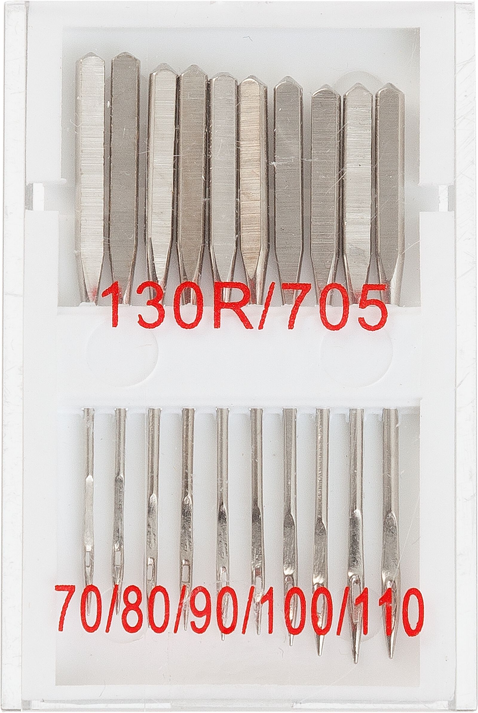 10er-Pack N&auml;hmaschinennadeln, 130R/705 - 1472085 - HEMA