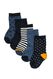 5er-Pack Kinder-Socken blau 27/30 - 4310802 - HEMA