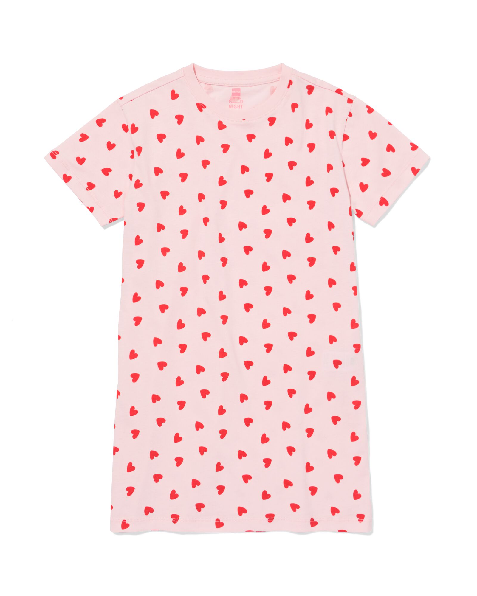 chemise de nuit enfant F&ecirc;te des m&egrave;res rose p&acirc;le rose p&acirc;le - 23003760LIGHTPINK - HEMA